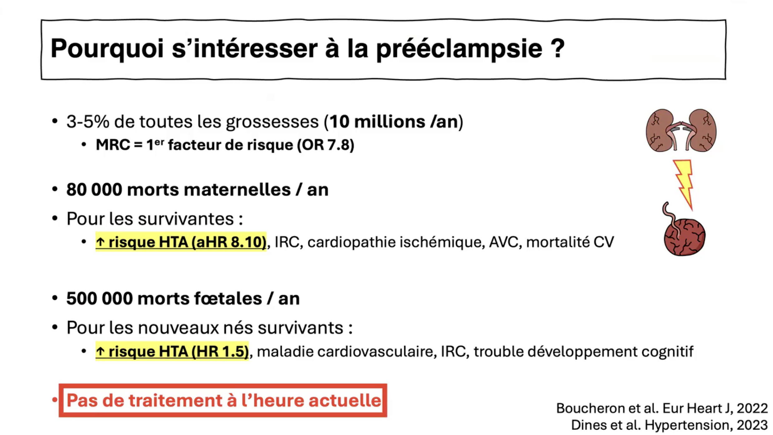 HTA, toxémie et kynurénine. Diapo 1