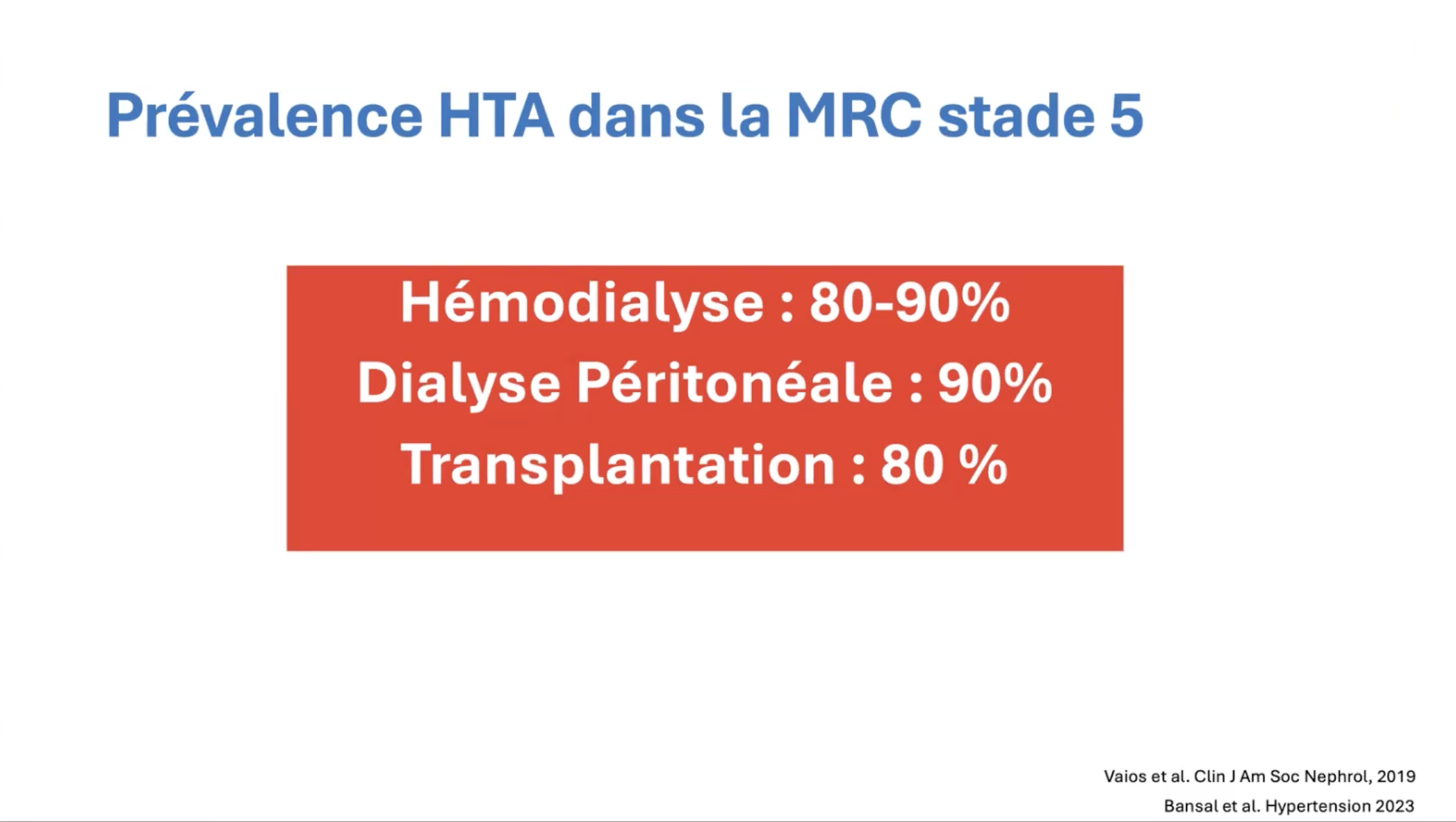 Dialyse et hypertension. Diapo 1