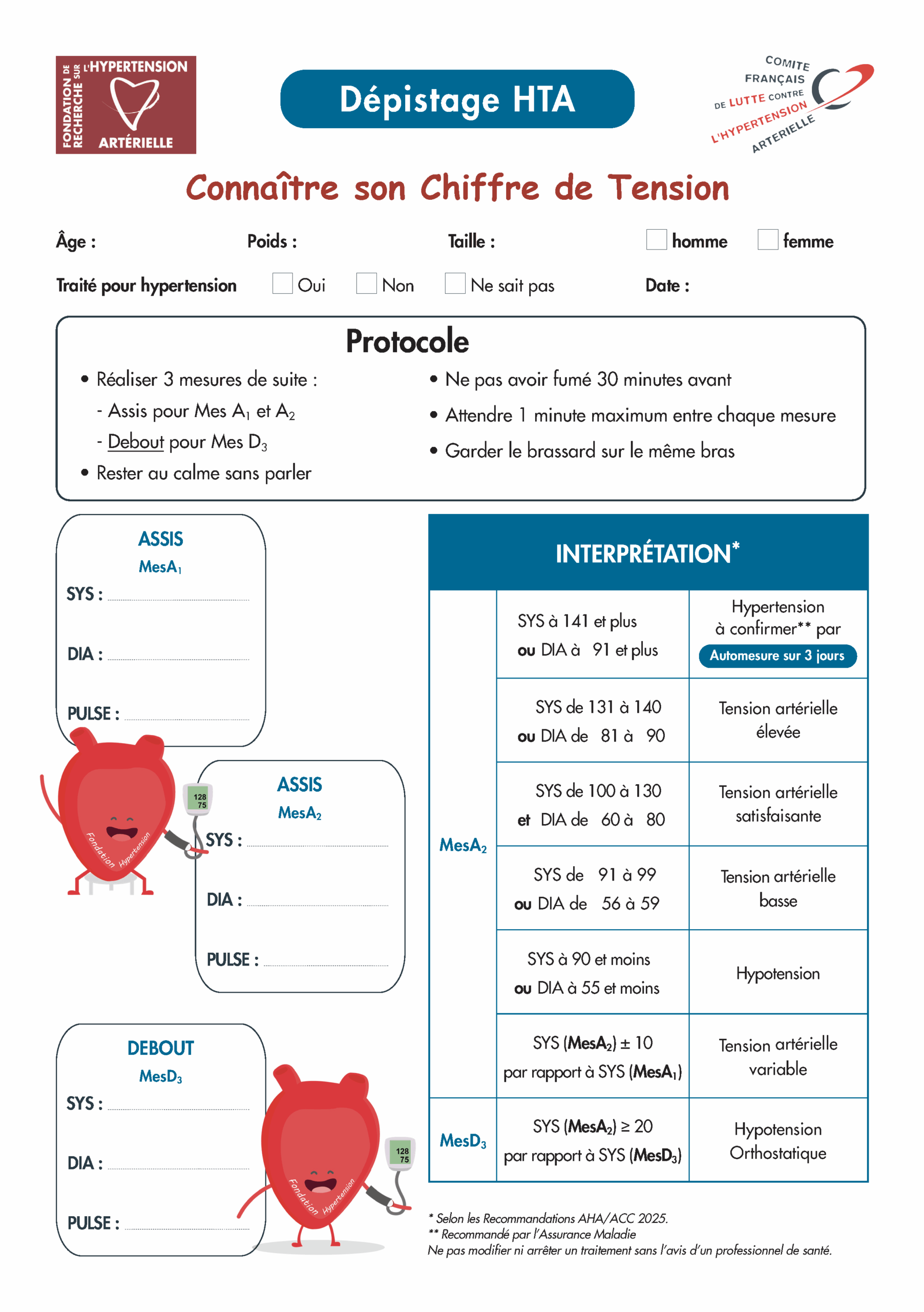 automesure depistage 07 10 2025